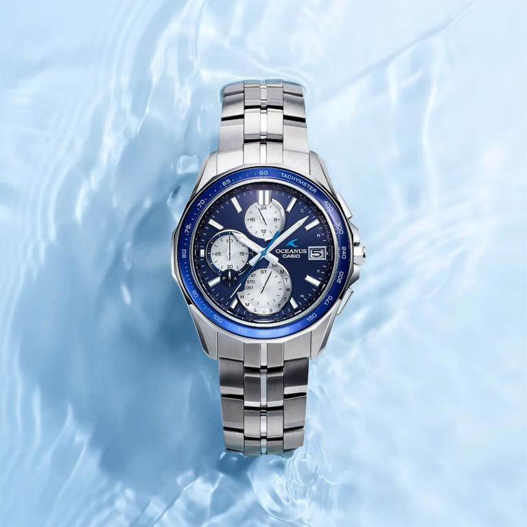 Casio launches Oceanus OCW-S7000F-2A with sapphire bezel and