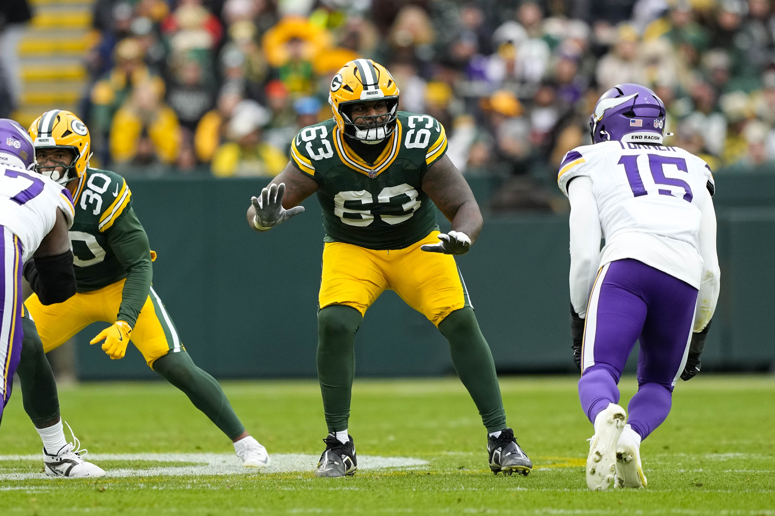 Green Bay Packers: Rasheed Walker somehow named as 1 of 10 offensive ...