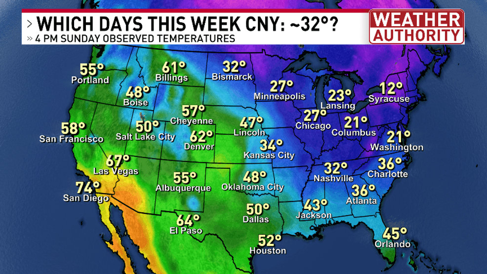 First week of February will not be as brutal with the cold