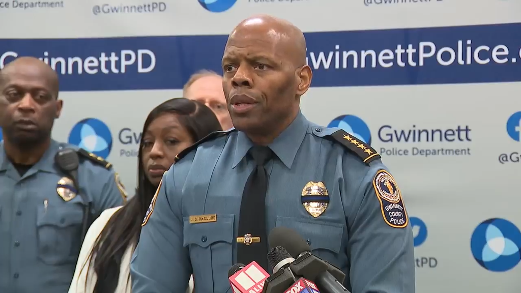 Gwinnett County police officer killed in shooting, another wounded by ...