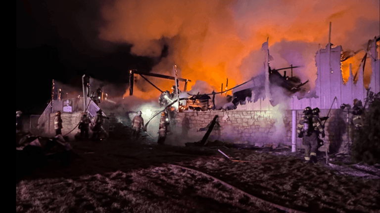Four-alarm fire destroys Gasconade County winery early Sunday morning