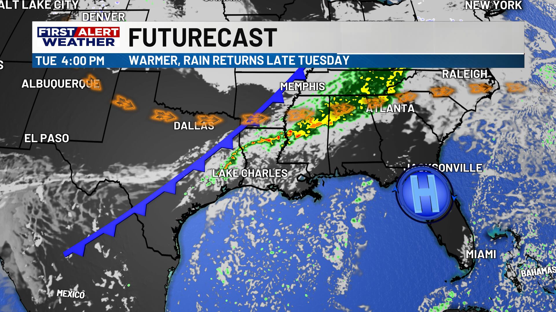 First alert forecast: One more cold night before a warm up and Tuesday ...
