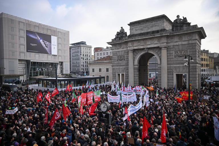 Milan protests erupt as ICE controversy looms over Winter Olympics