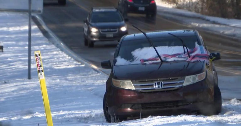 Many highways clear, but major roads still covered in snow
