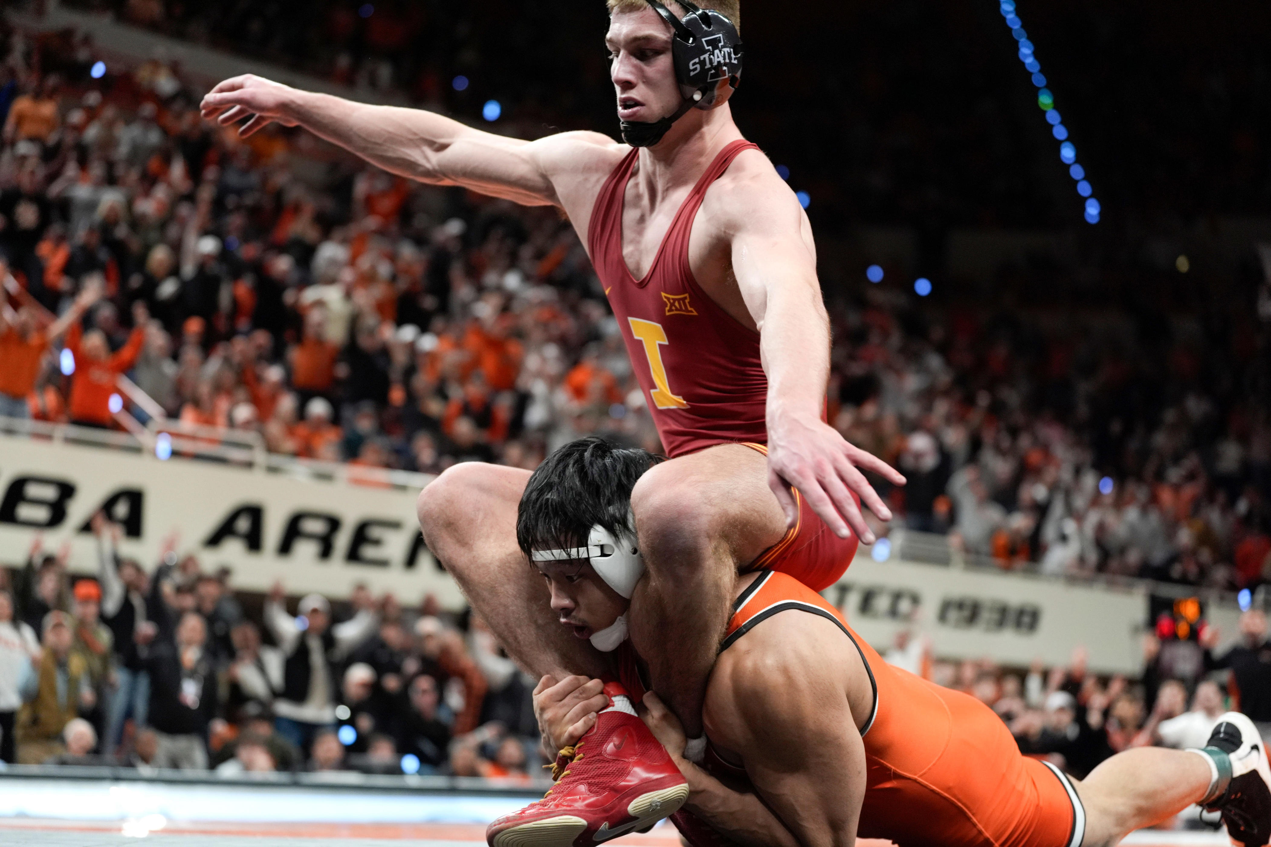 Oklahoma State wrestling rides Casey Swiderski's emotion in upset of ...