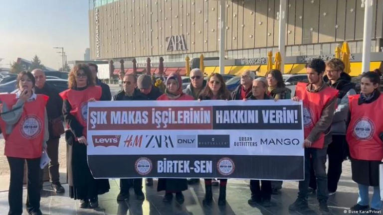 Calling out companies: Fired workers who produced for major brands such as Zara are demanding the terms of their contracts be honored