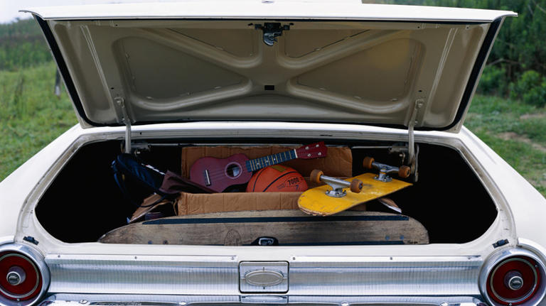 What is the glow-in-the-dark handle in the trunk of your car actually for?