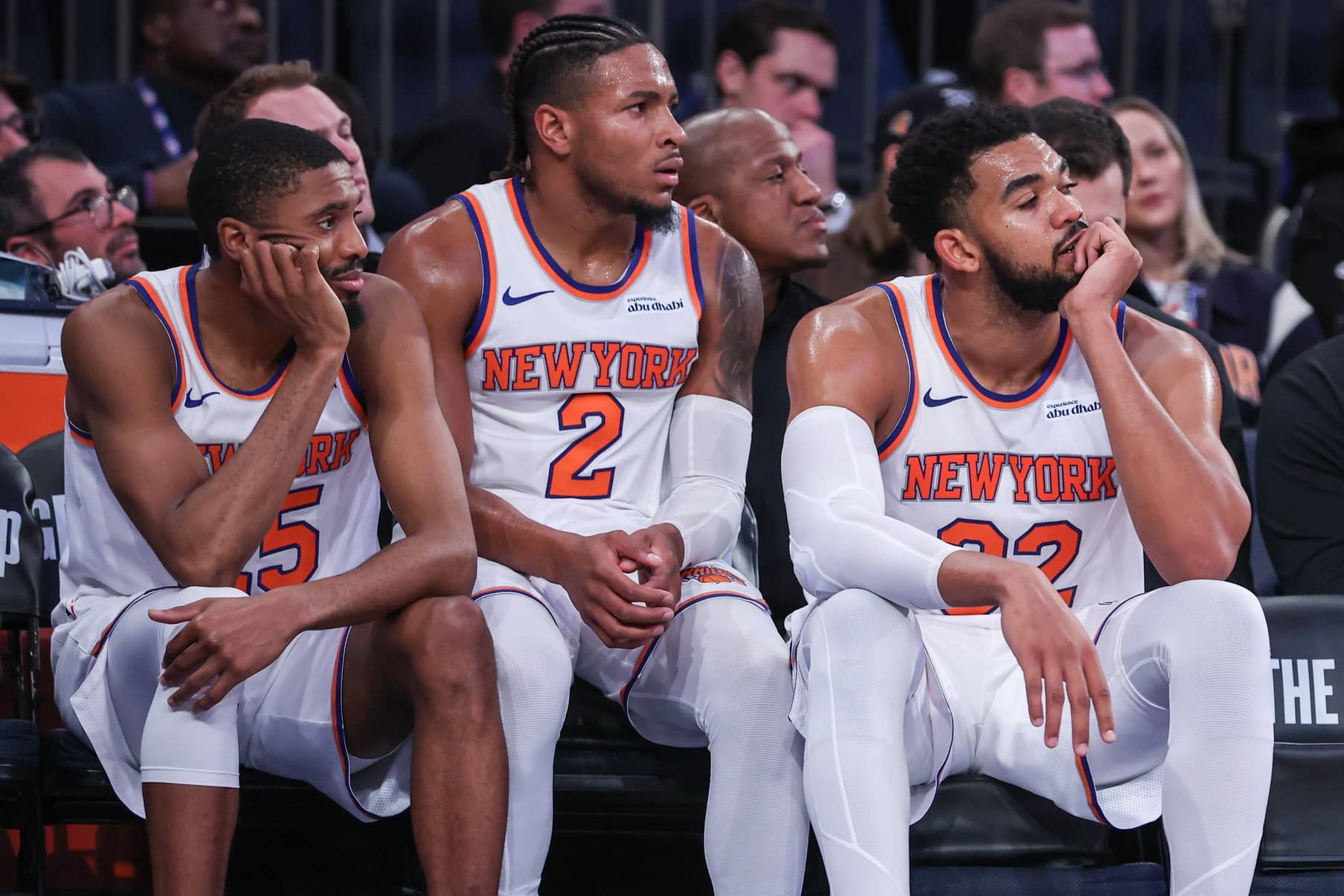 Knicks’ Mikal Bridges And Karl-Anthony Towns Are Reportedly Losing Trade Value