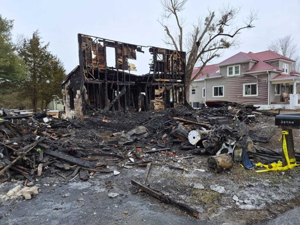 Heroic off-duty firefighter airlifted after rushing into deadly ...