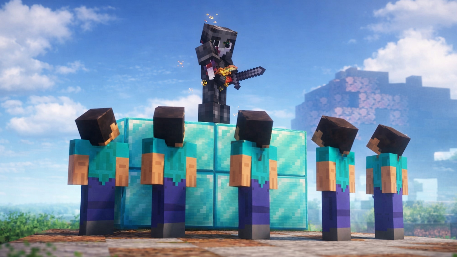 Battle for server stability in Minecraft