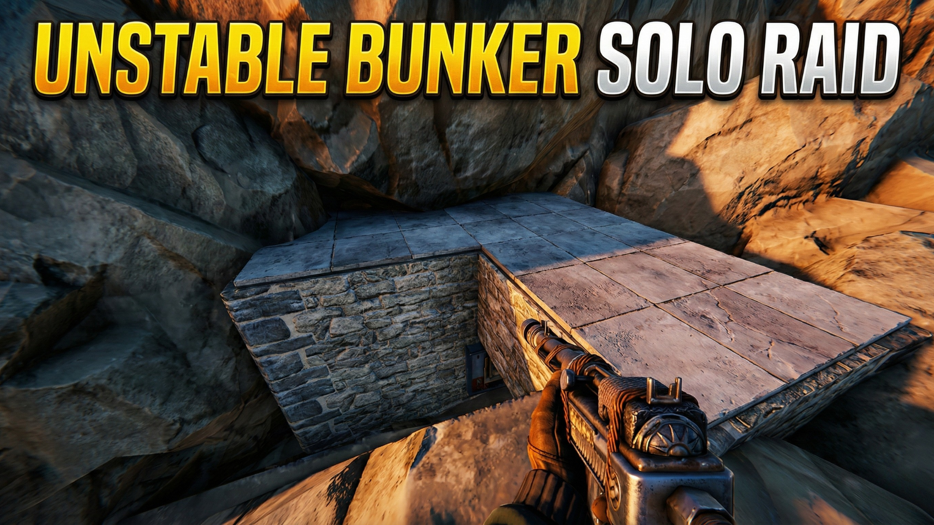 How to solo raid bases with only 0% stable foundations