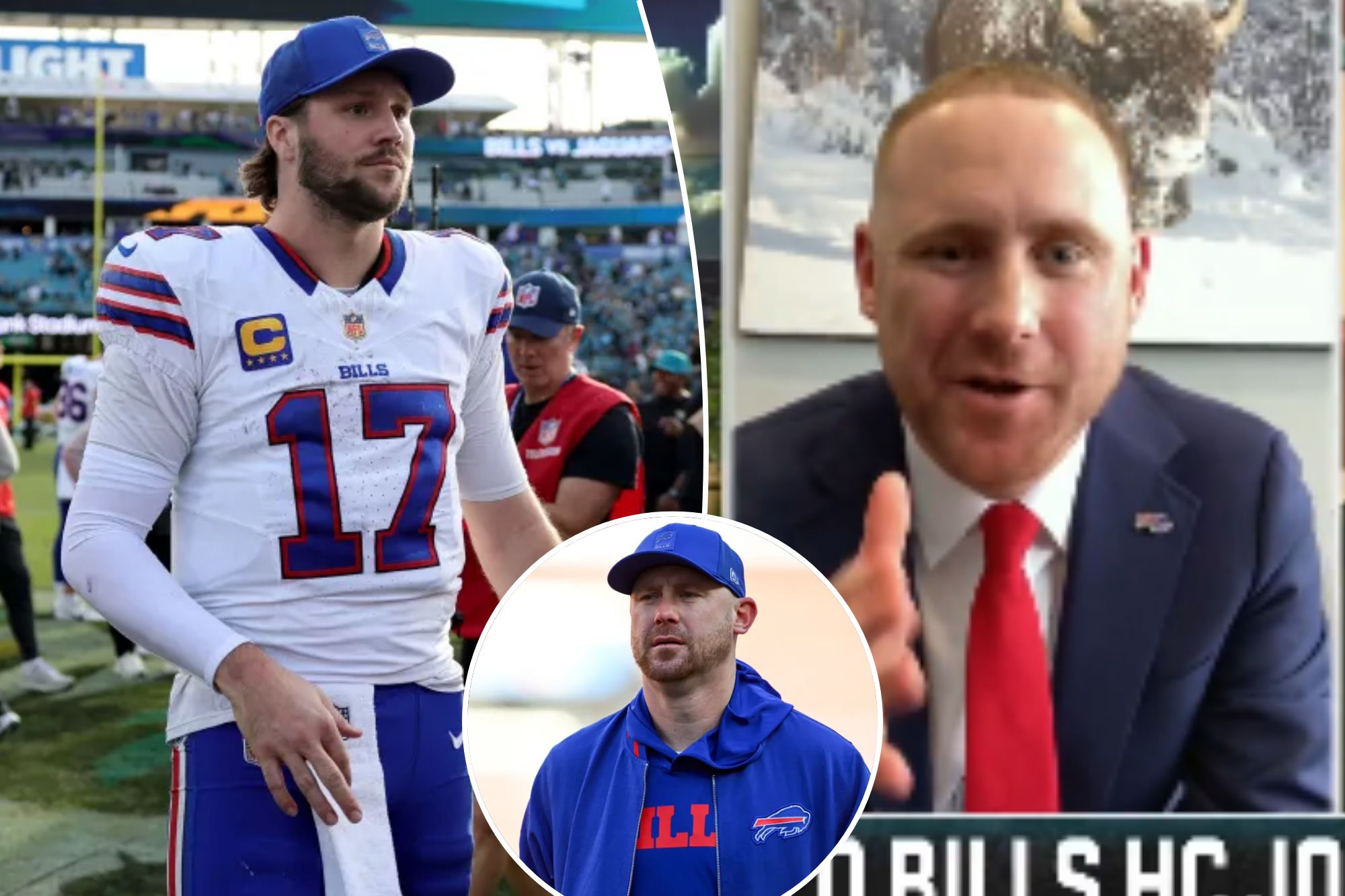 Bills coach Joe Brady regrets his Josh Allen comment from 'Pat McAfee ...