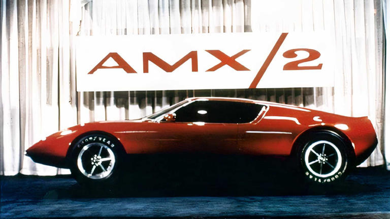 AMC built a mid-engine 170-mph supercar 50 years before the C8 Corvette