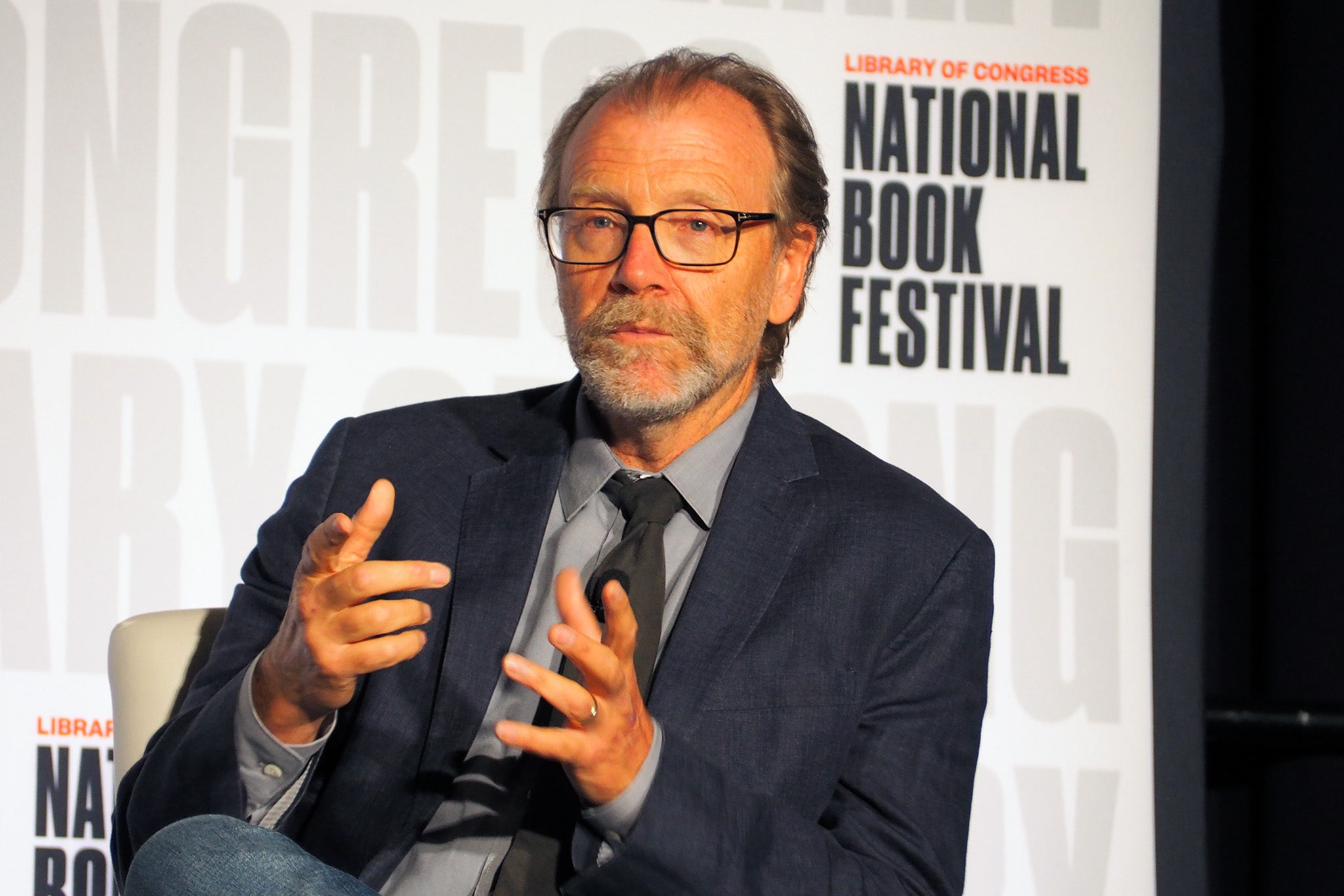 George Saunders: ‘The US government are like thieves in the house’