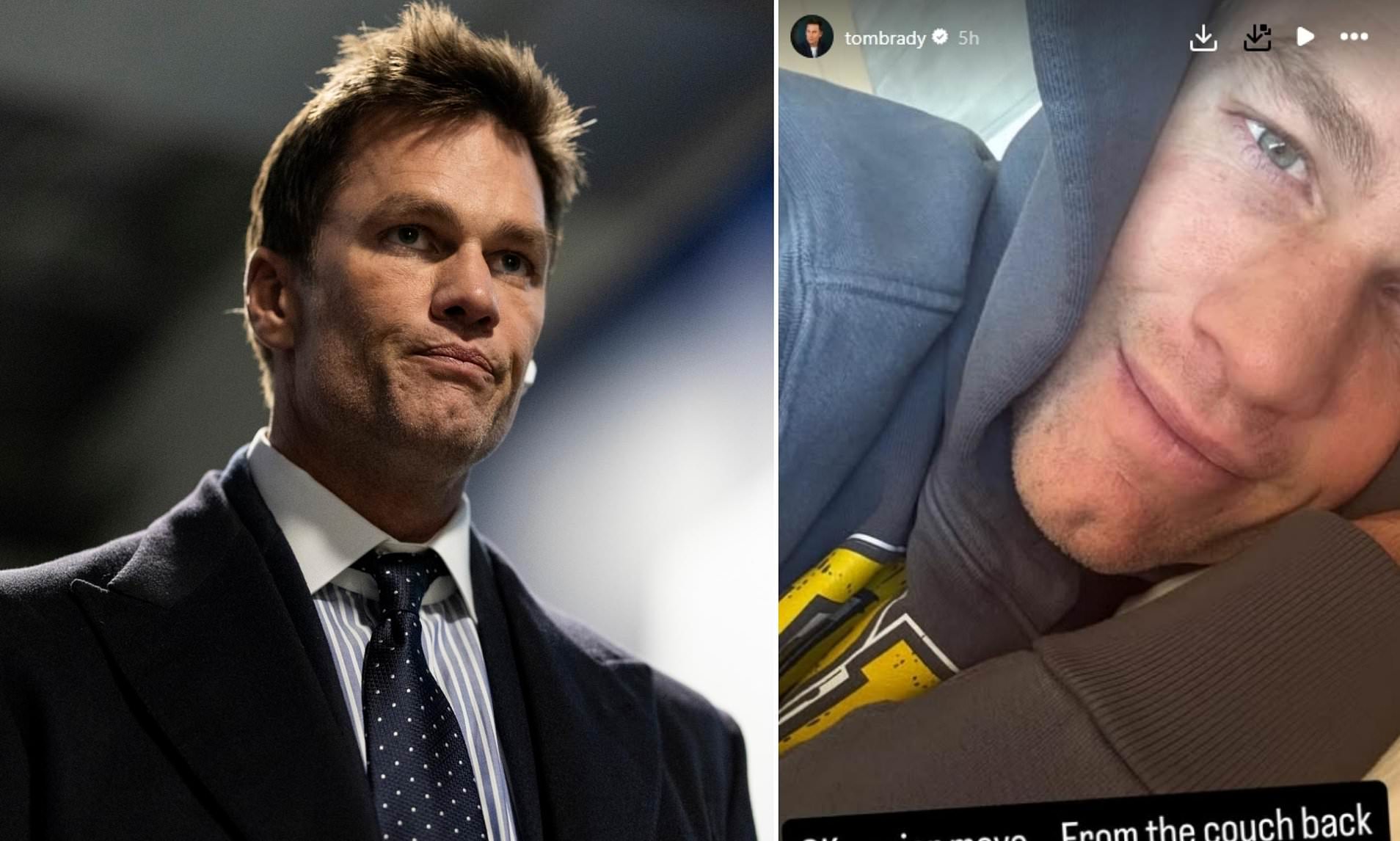 Bored Tom Brady lounges around his Florida mansion as he deals with ...