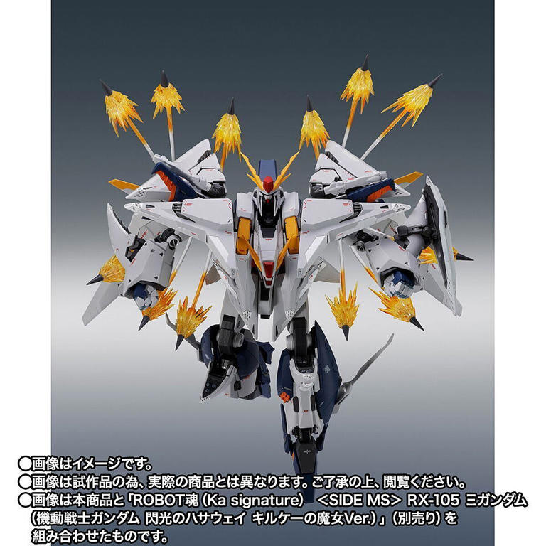 『機動戦士ガンダム 閃光のハサウェイ』Ξガンダム/ペーネロペー専用のファンネル・ミサイルオプションパーツセットがKa signatureに登場
