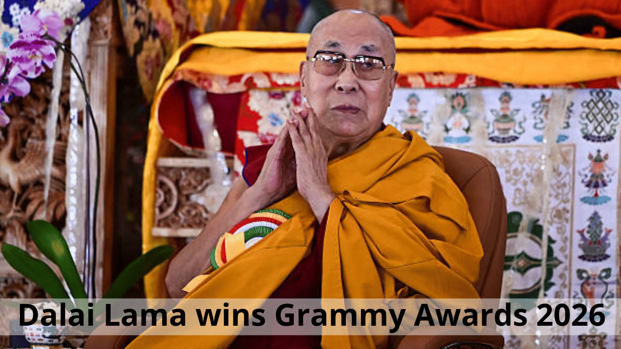 From spiritual icon to Grammy winner, Dalai Lama achieves historic