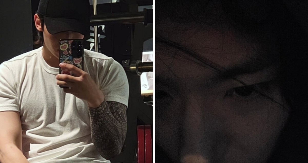 덱스, 팔뚝 가득 채운 '문신' 공개... 탄탄한 근육과 강렬한 존재감