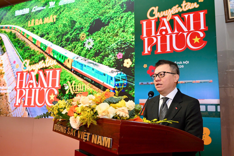 Báo Nhân Dân tổ chức lễ ra mắt chương trình Chuyến tàu Hạnh phúc