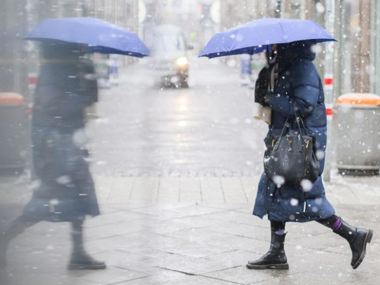 Wetterwarnung Tübingen heute: DWD - Warnung vor Schneefall