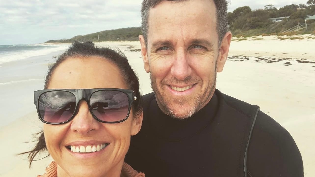 Maiwenna Goasdoue (left) and Jarrod Clune (right) died in a suspected murder-suicide in Mosman Park. (Supplied)