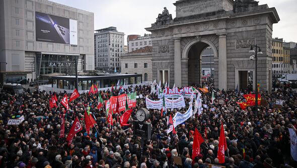 Protests against ICE erupt in Italy ahead of agent security surge for ...