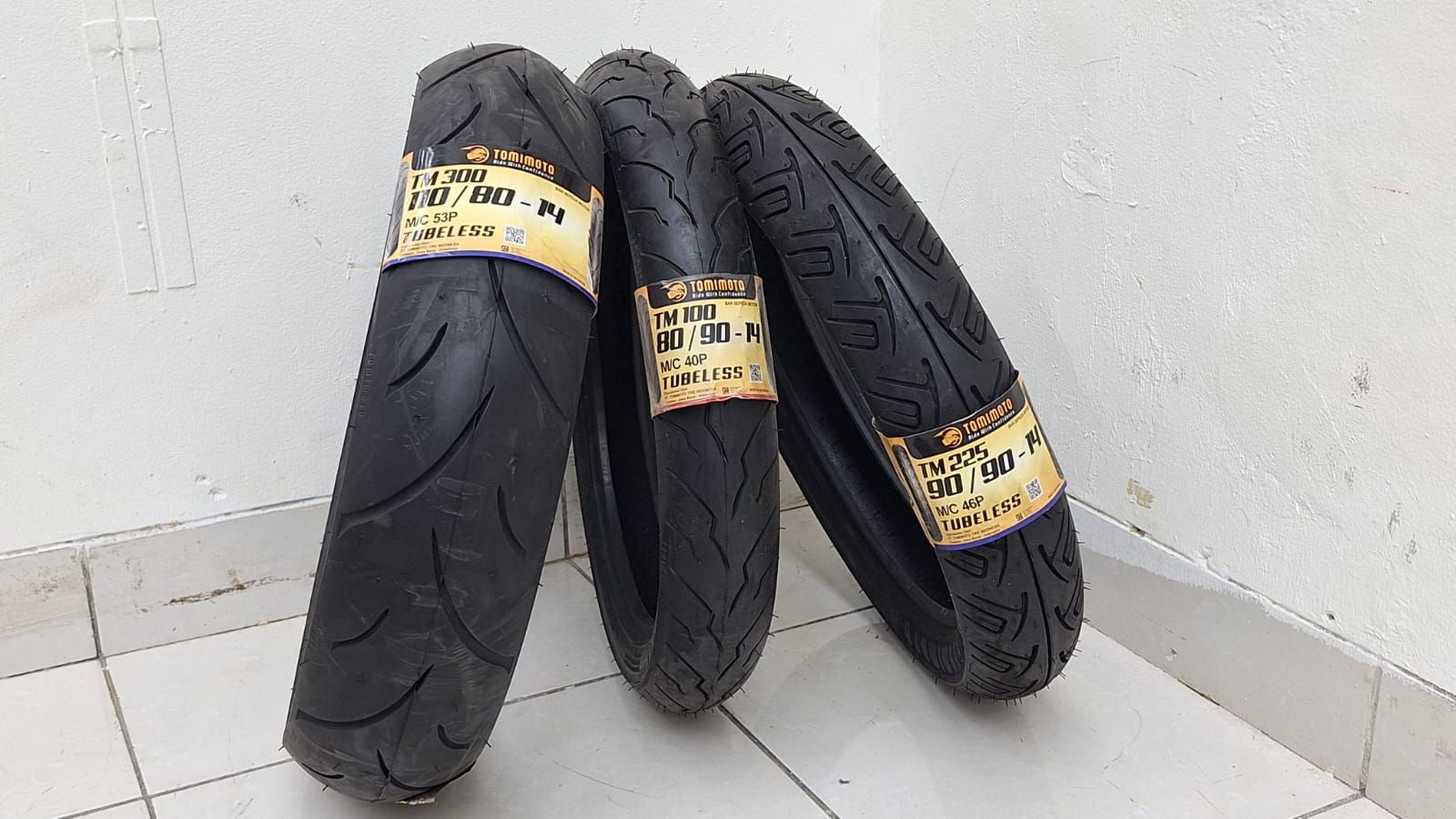 Tomimoto jual ban motor semi soft compound murah, harga mulai segini