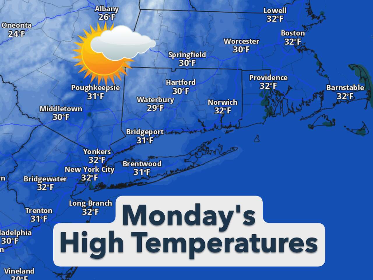 Regardless of what the groundhog says, Monday starts another cold week ...