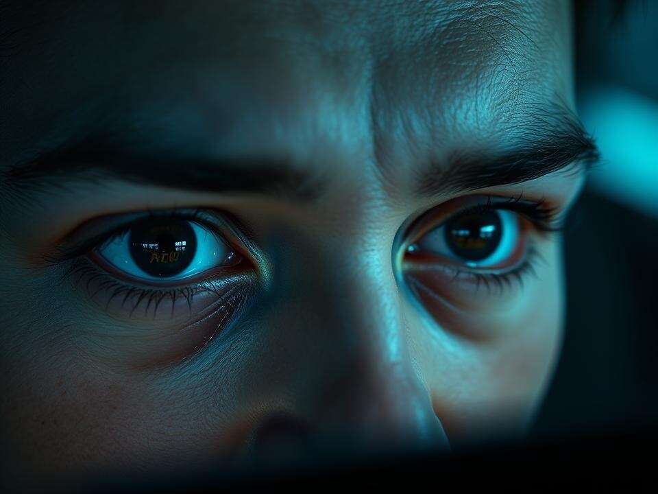 Why people stare without blinking and what it says about their brain