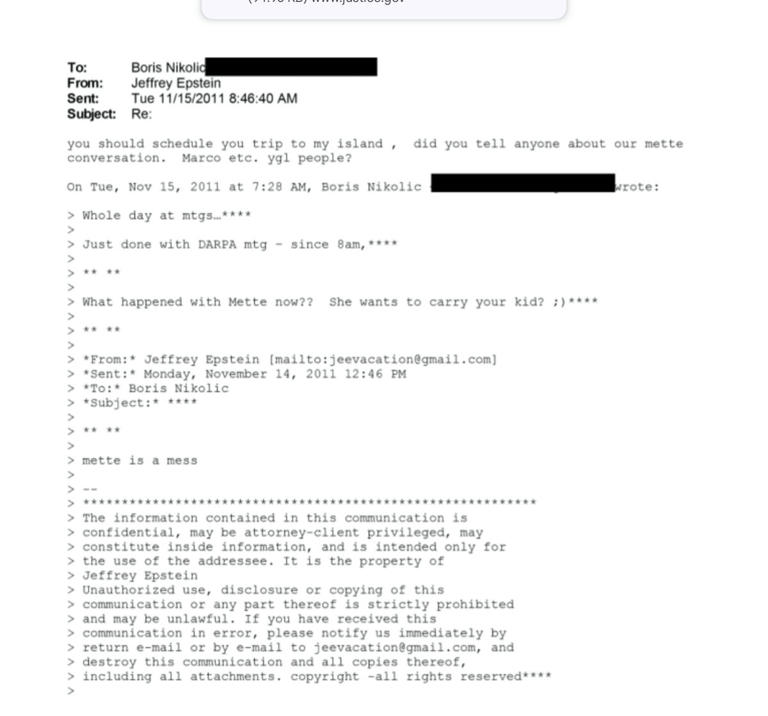 Mette-Marit und Jeffrey Epstein: Intime Mails zwischen der Prinzessin ...