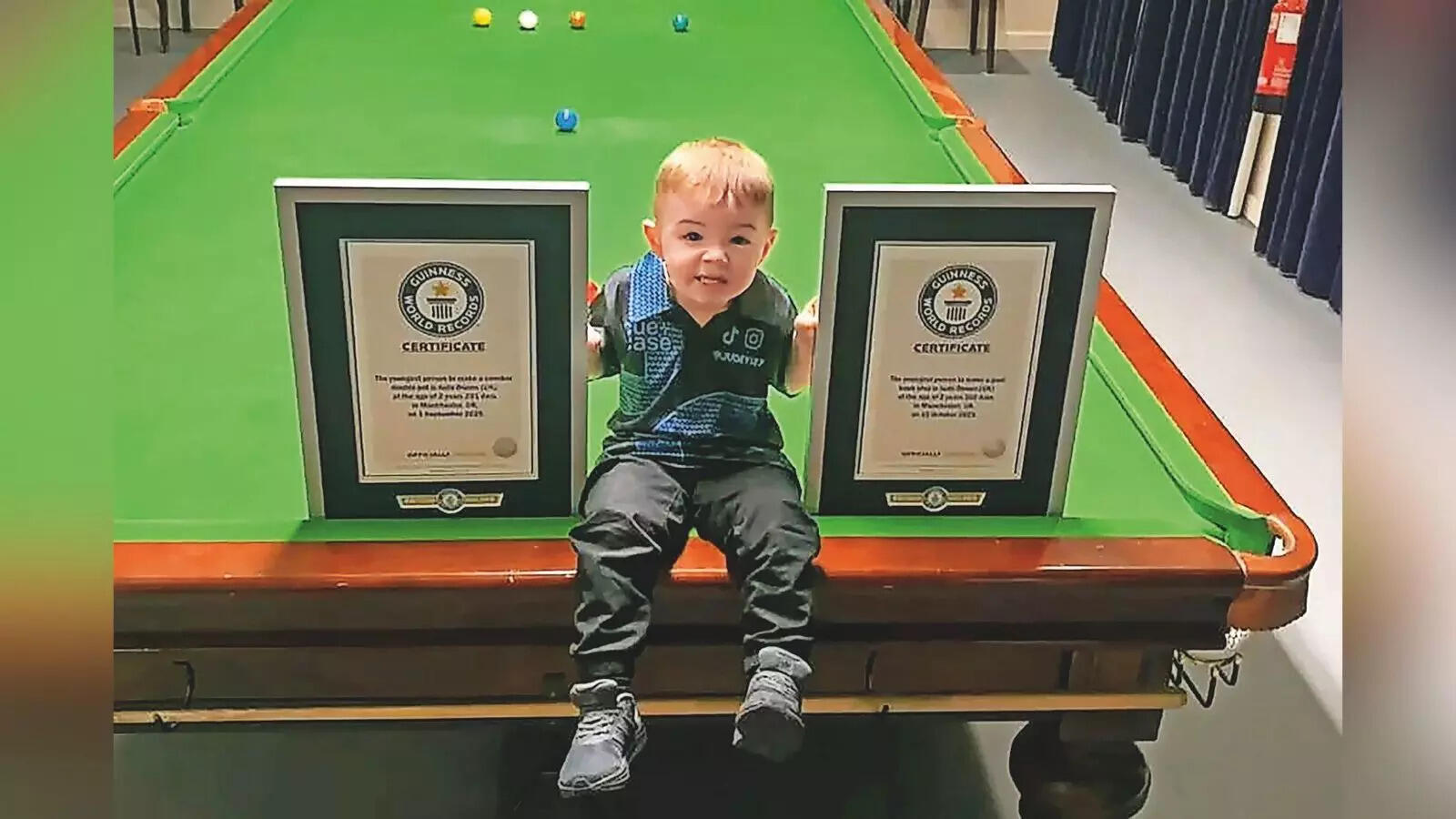 Image for Two good: Meet Jude, 2, and his 2 world records