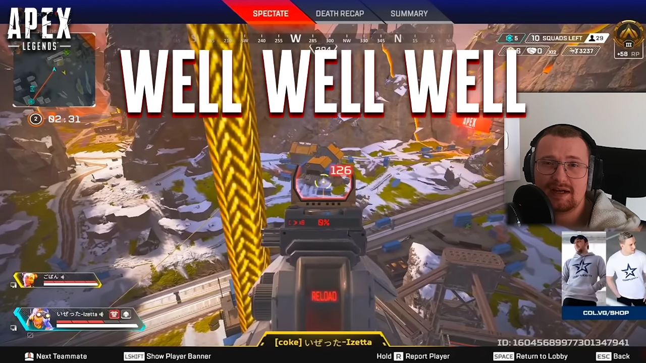 Apex Legends cheater exposed using impossible grenade hacks