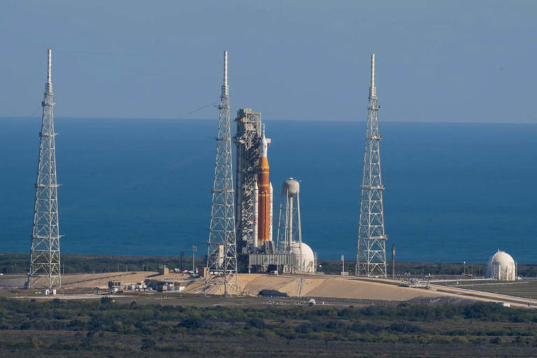 Artemis II: NASA powers up SLS rocket's core stage hours before second ...