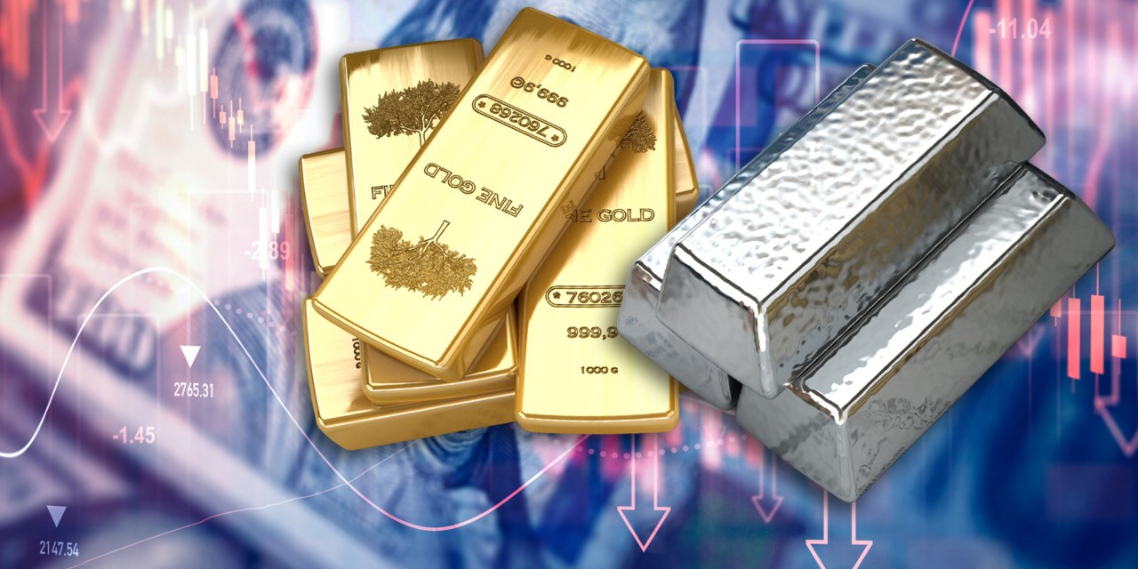 Gold now down nearly $1,000 from peak as silver attempts to stabilize following record 31% slump<br><br>