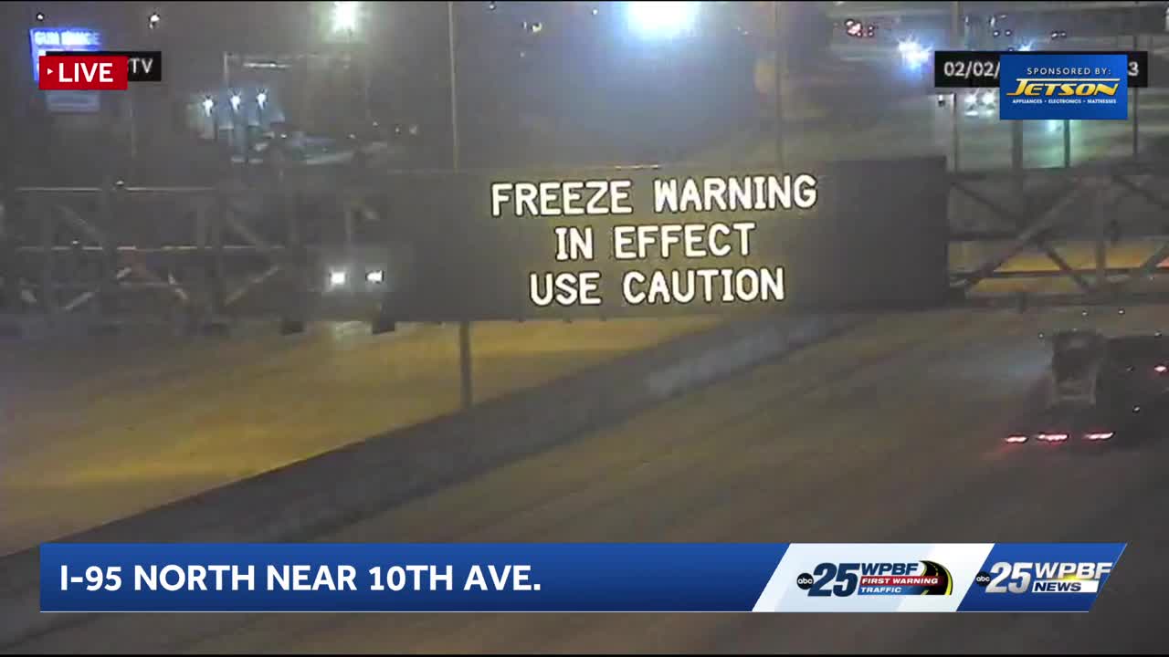 Freeze, extreme cold warnings continue into new week as South Florida ...
