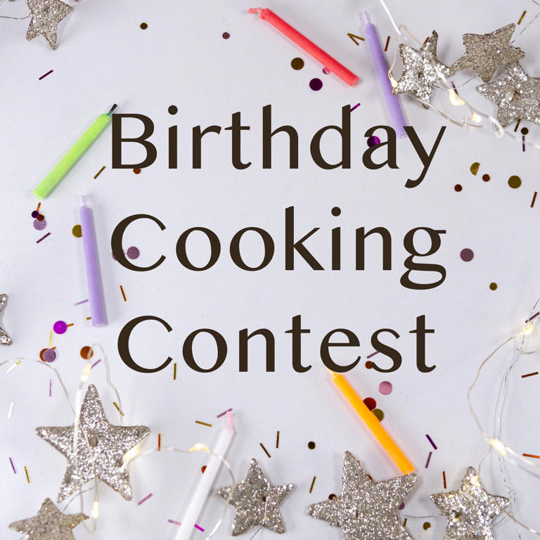 Birthday cooking contest