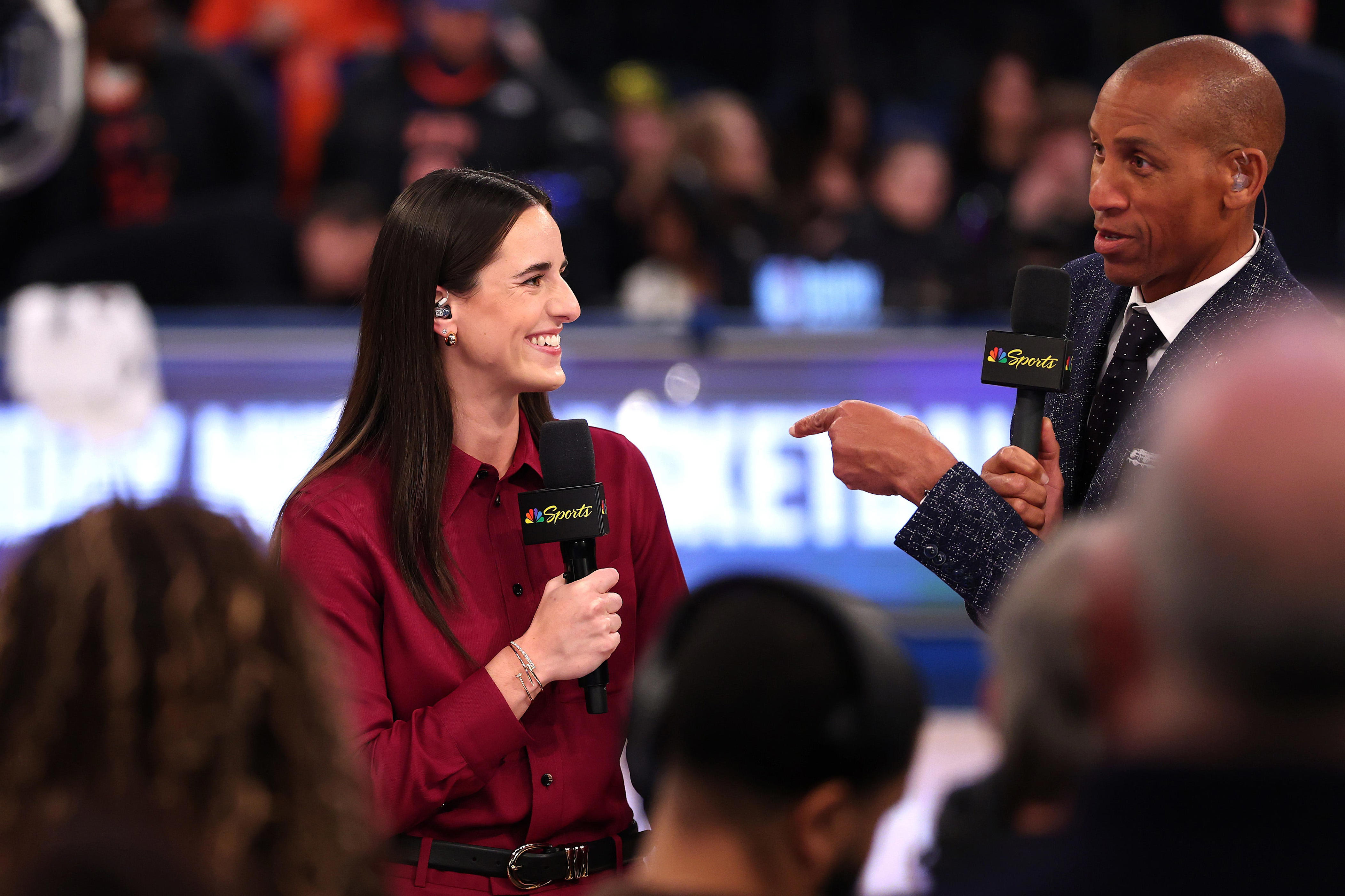 Caitlin Clark awkwardly reacted to Reggie Miller's NBA comp for her