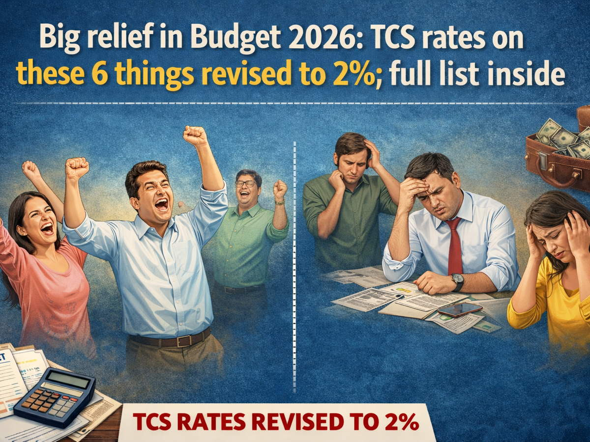 Big relief in budget 2026: TCS rates on these 6 things revised to 2% ...