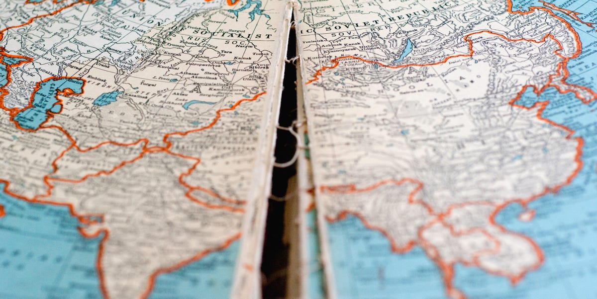 Scholars were analyzing secret Army maps—and found a lost trade route