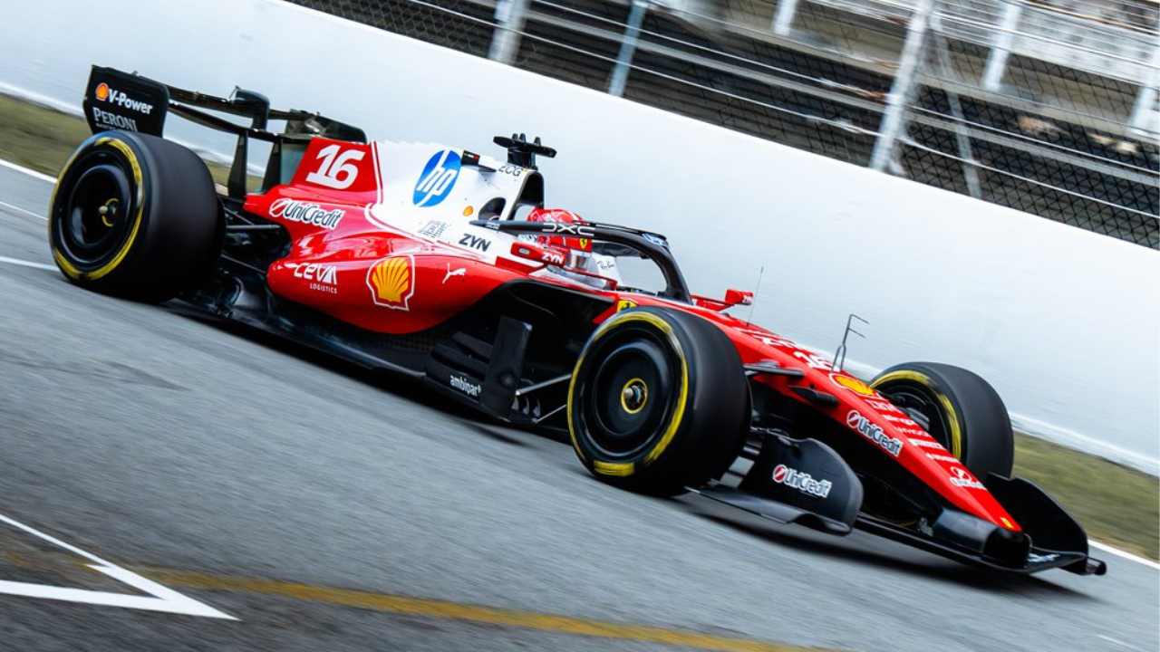 Ferrari shows promising signs in pre-season testing