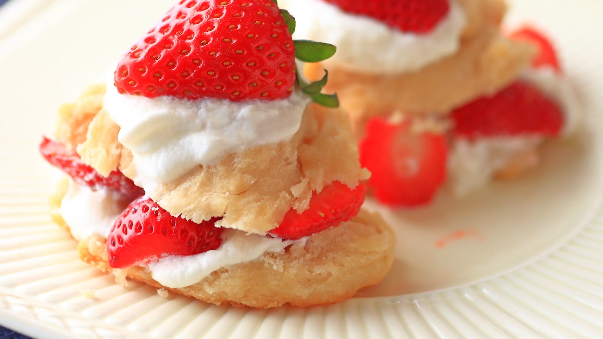 what you know this is real strawberry shortcake