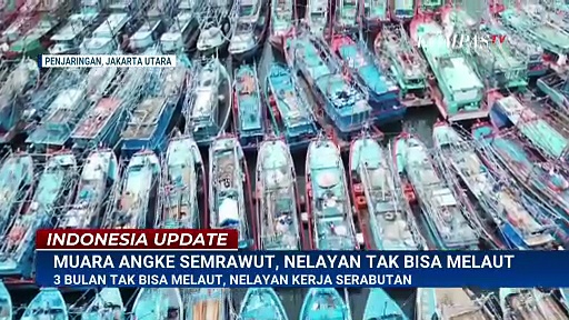 Kondisi Muara Angke memprihatinkan: Kapal-kapal semrawut, nelayan tak ...