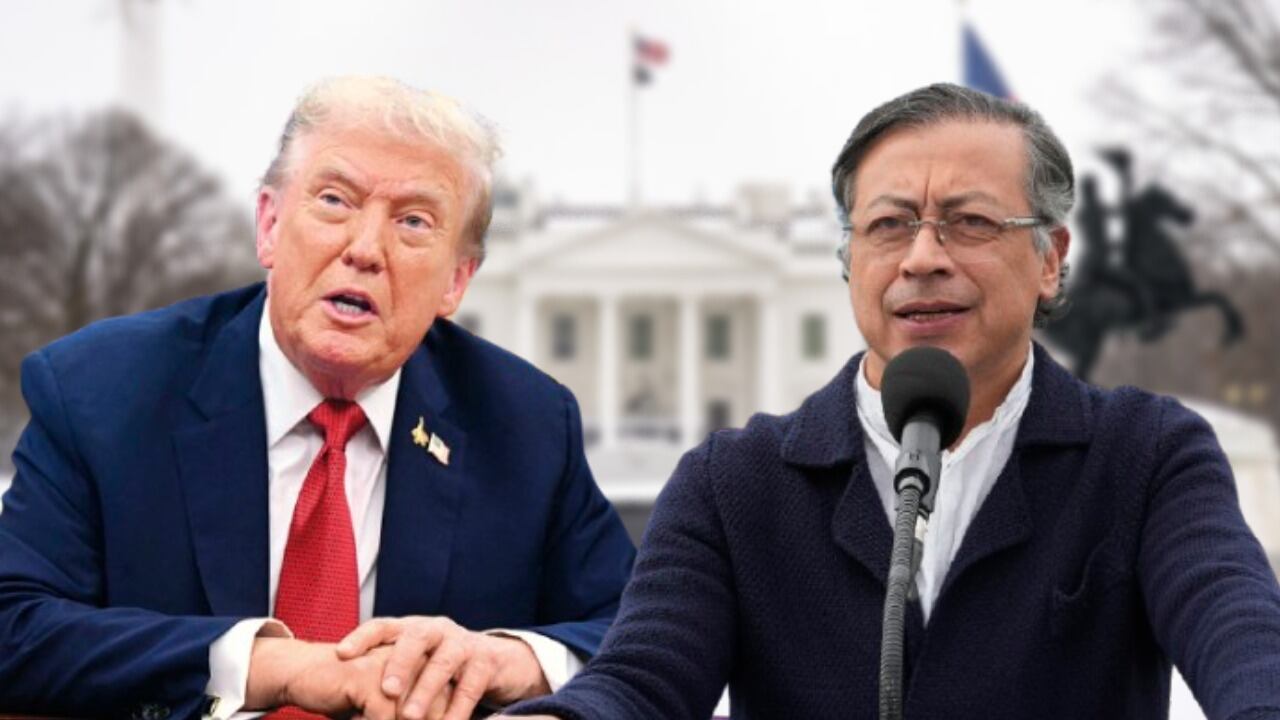 Donald Trump habló por primera vez de su reunión con Gustavo Petro en ...