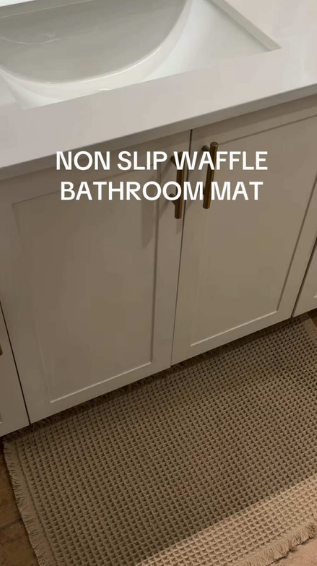 So good it completely upgraded my bathroom mat
