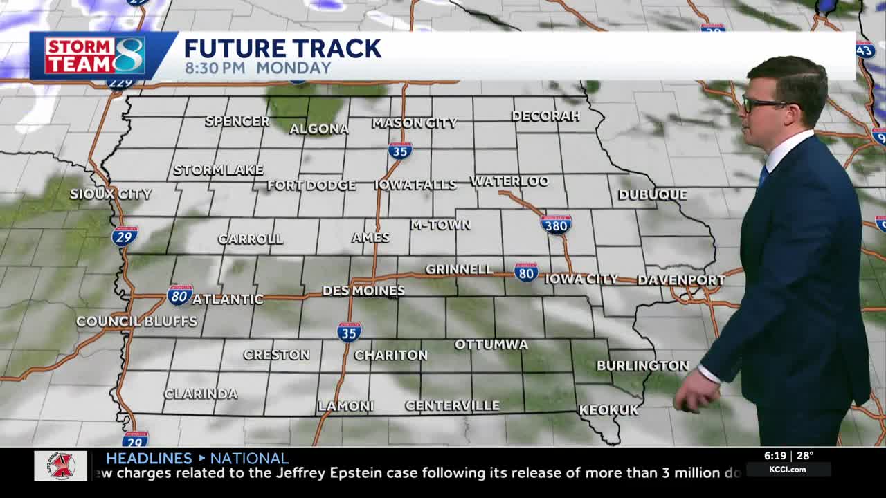 Iowa weather: Warmer temperatures return this week
