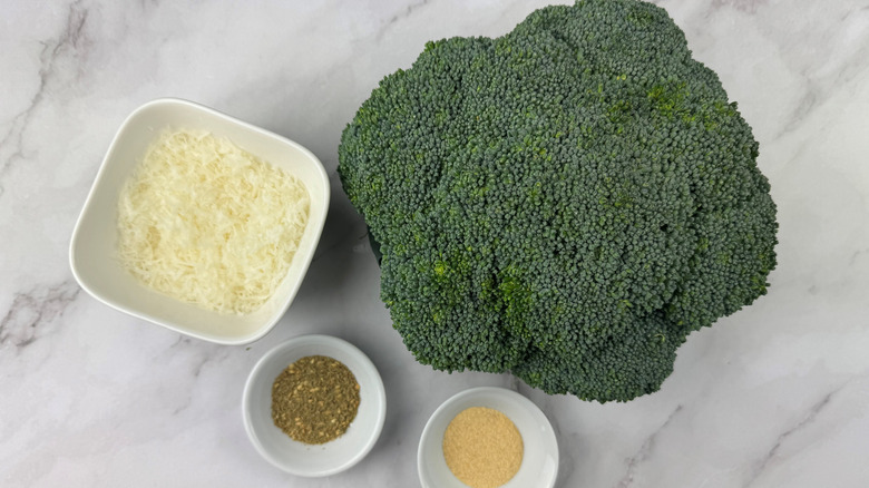 Za'atar and parmesan smashed broccoli recipe