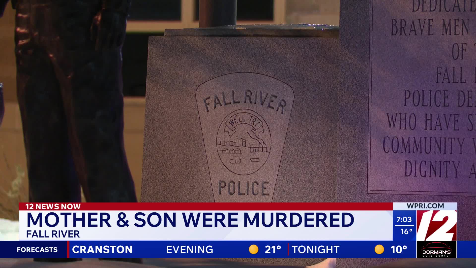 Man due in court after a mother and son were killed in Fall River