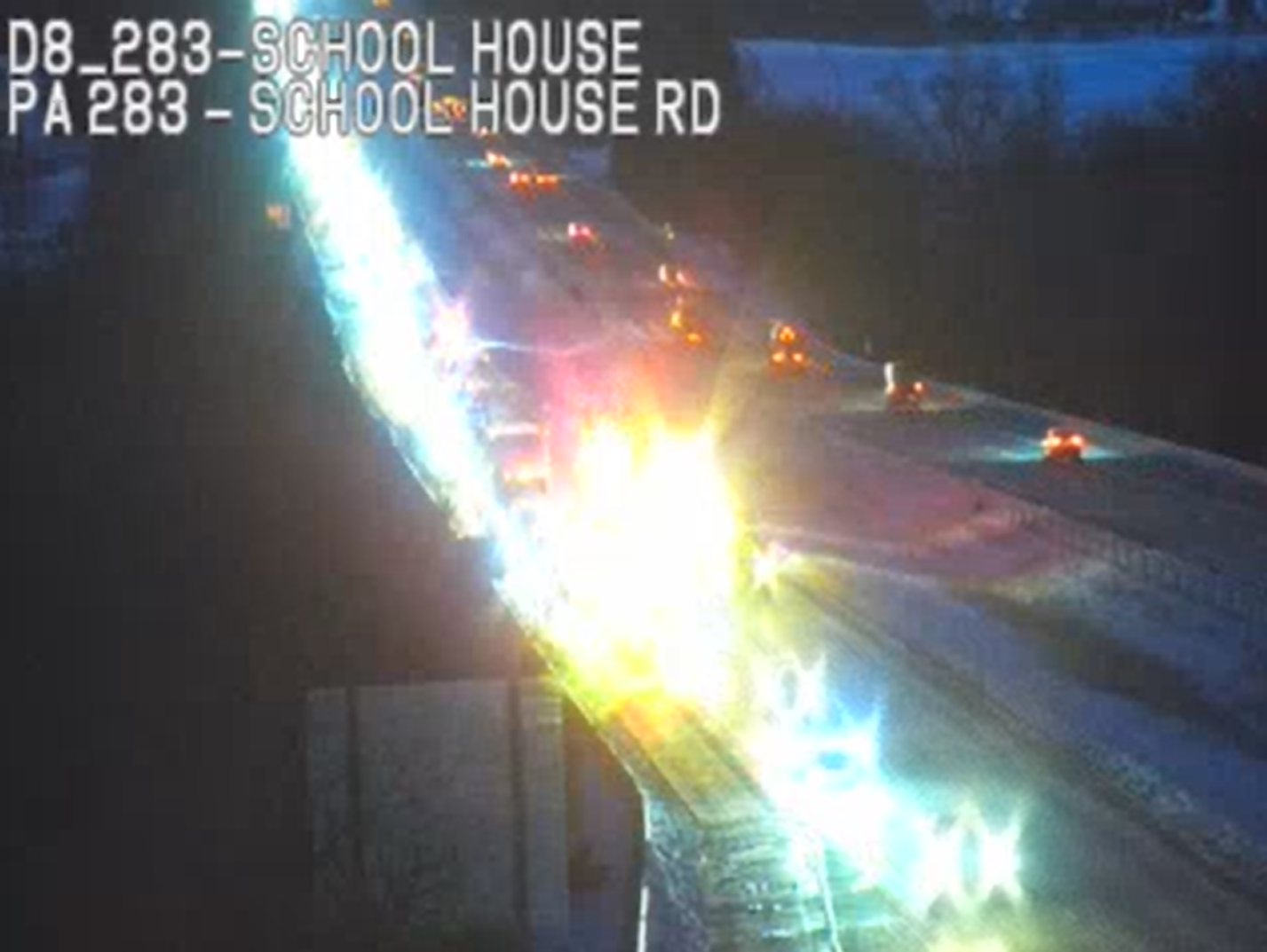 Update: Route 283 lanes reopen after two-vehicle crash