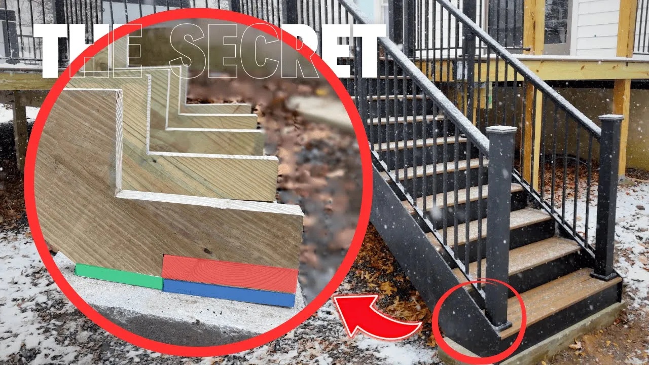 Everyone will be building exterior steps like this now