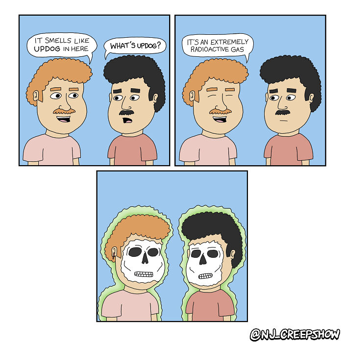 My 10 ridiculous and funny comics from the series 'NJ Creepshow'